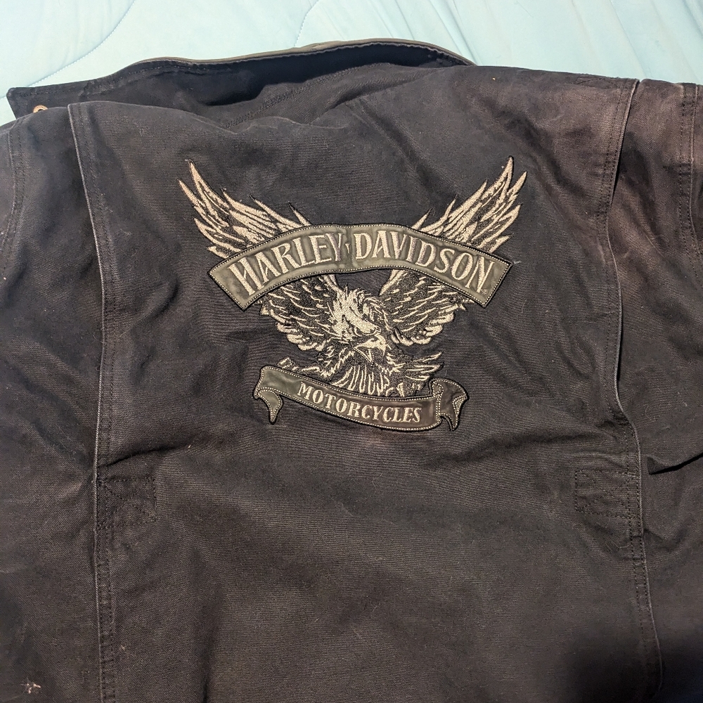 Harley Davidson winter coat. Very warm